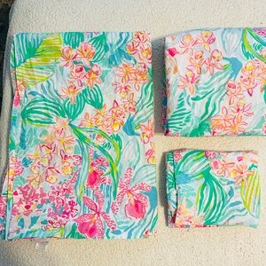 Lilly Pulitzer Colorful Floral Fabric